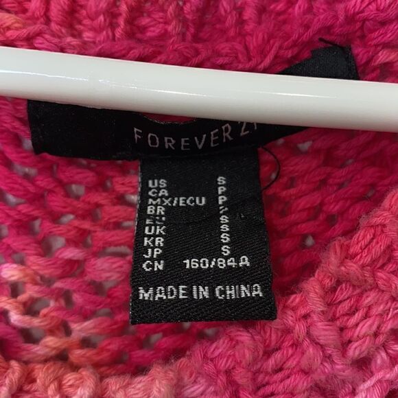 F21 Tye Dye Tank Knitted Top(Size Small) - Picture 3 of 4